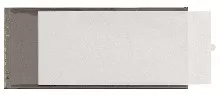 321400 - Portacartellini in PVC con fondo grigio mm. 65 x 140 - 500 pezzi