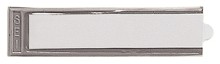 322100 - Portacartellini in PVC con fondo grigio 16 x 63 - 500 Pz.