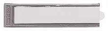 322100 - Portacartellini in PVC con fondo grigio 16 x 63 - 500 Pz.