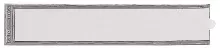 322300 - Portacartellini in PVC con fondo grigio mm.24 x 124 - 500 pezzi