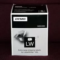 S0947420 Etichette Dymo LW 4XL in carta bianca per spedizioni grandi volumi mm. 59 x 102 mm.