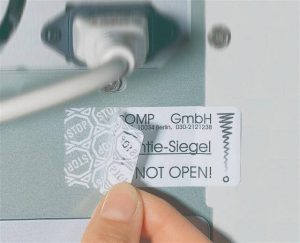 L6113-20 - Etichette bianche antimanomissione - stampanti Laser - 45,7x21,2 - 20 ff