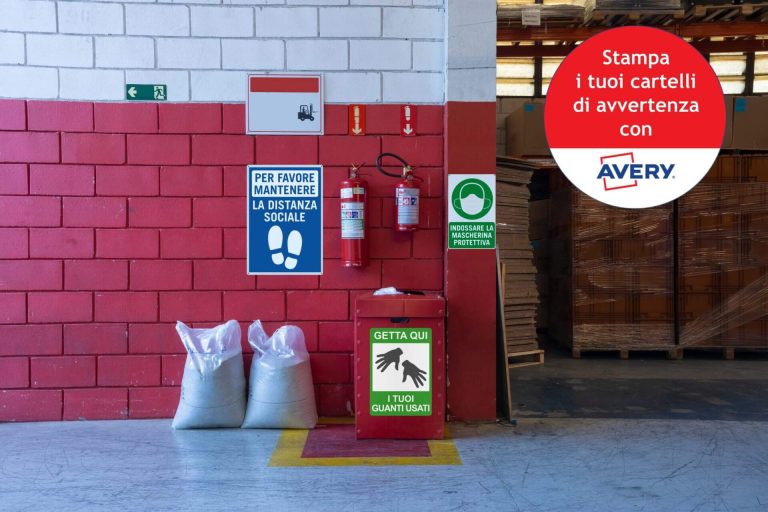 La sicurezza in azienda – cartelli adesivi per una comunicazione efficace, chiara e duratura