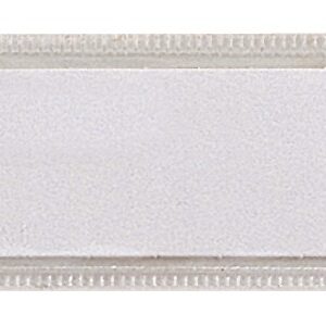 320421- Portacartellini in PVC con fondo trasparente 16 x 63 - 500 Pz.