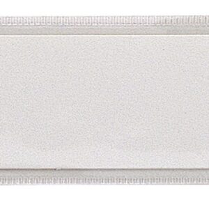 321120 - Portacartellini in PVC con fondo trasparente e cartellino incluso mm.24 x 124 - 800 pezzi