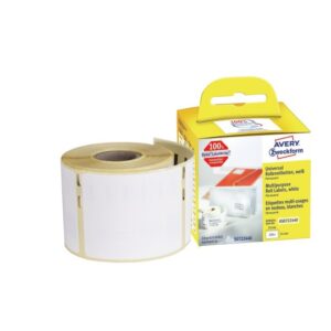 S0722440A - 99015 Etichette Avery per indirizzi grandi bianche mm. 54 x 70 mm. Compatibili Dymo LW 300-, 400-, 450 SERIES, 4XL, WIRELESS